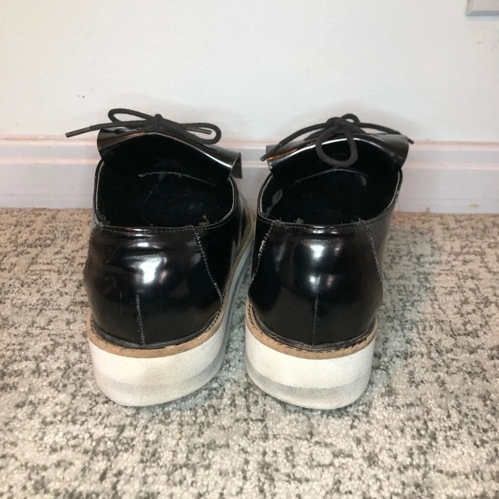 Zara black kiltie